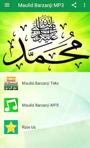 Maulid Barzanji MP3 Offline 1