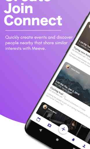 Meeve - Discover And Meet People Via Local Events 1