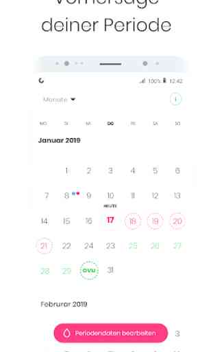 Menstruations-Kalender MIA - Perioden & Zyklus App 3