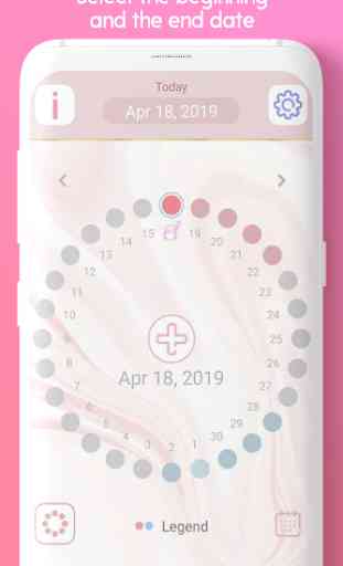 Menstruationskalender App 2