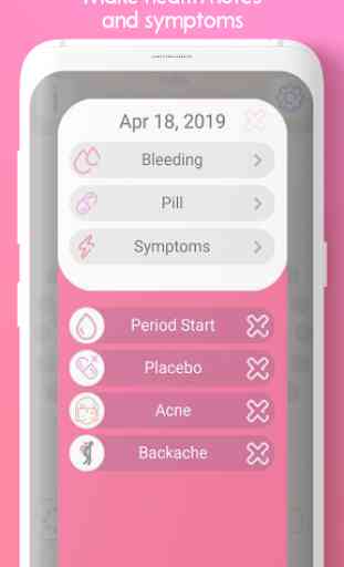 Menstruationskalender App 3