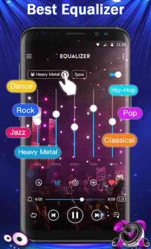Music Player - Audio-Player und Equalizer 2