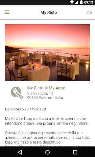 My Risto - Restaurant App 1