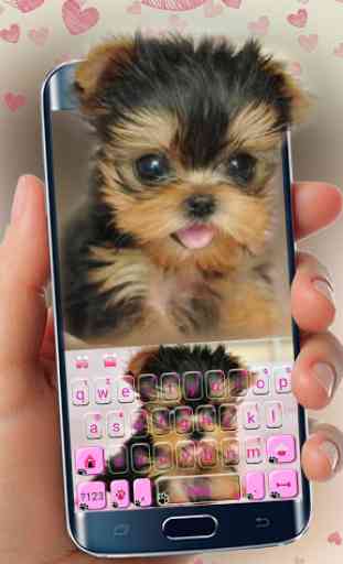 Neues Cute Tongue Cup Puppy Tastatur thema 1