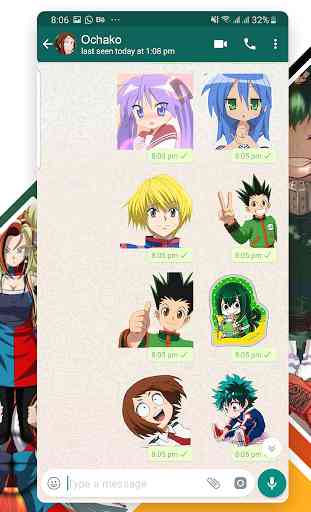 New Anime Stickers for WhatsApp (WAStickerApps) 4