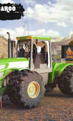 Offroad Traktor Wagen Ladung Fahren 4