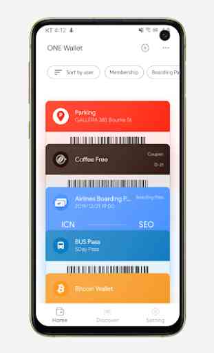 ONE Wallet -  Barcode, QRCode Management 1