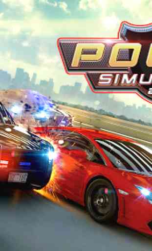 POLICE CAR CHASE SIMULATOR 2K18 - Free Car Games 1