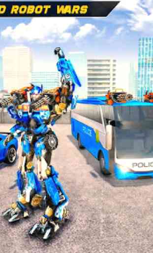 Polizeibusroboter verwandeln Kriege 4