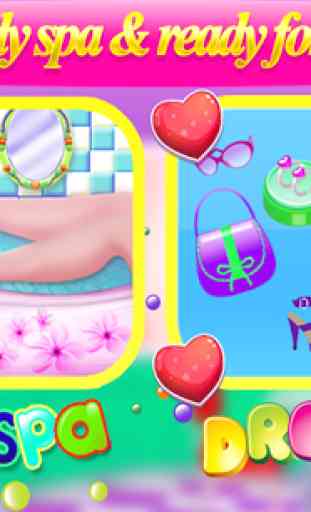 Princess Leg Spa Salon: Body Makeup Game 2
