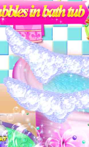 Princess Leg Spa Salon: Body Makeup Game 3