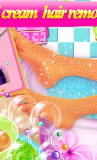 Princess Leg Spa Salon: Body Makeup Game 4