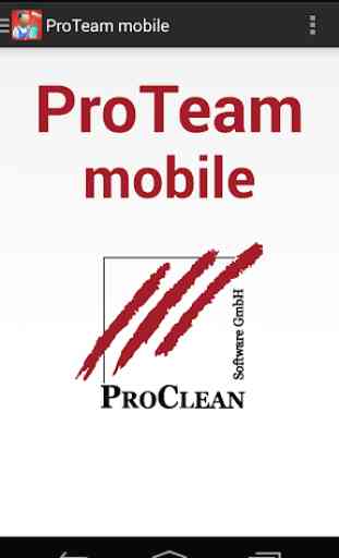 ProTeam Mobile für Gebäudereiniger 1