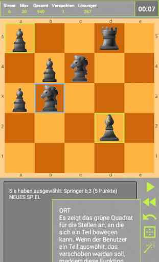 Puzzle Schach - Angriff lernen - für Kinder 1