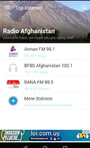 Radio Afghanistan Kabul Afghan 1