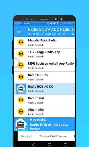 Radio BOB AC DC App Deutsch live kostenlos 2