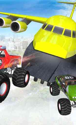 Ramp Monster Truck Stunts:New Racing Games 3