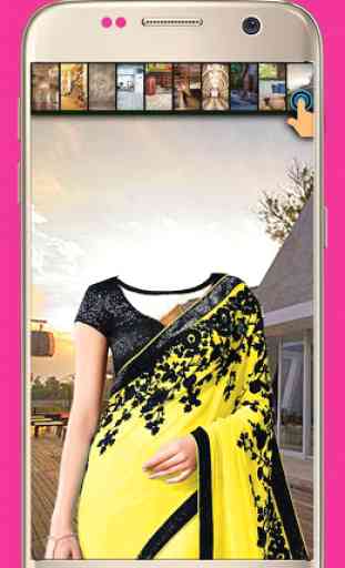 Saree Foto Anzug - Bildbearbeitung - neue App 4