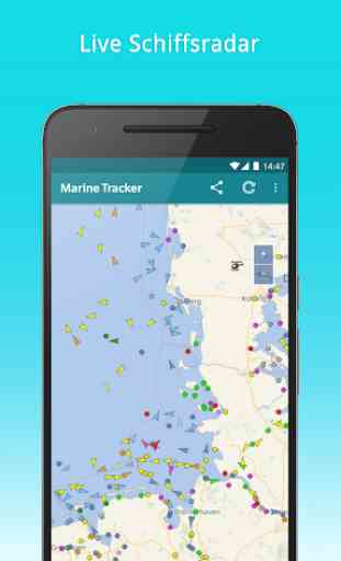 Schiffsradar + Schiffspositionen: Marine Tracker 2