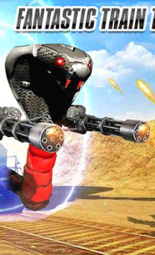 Schlangenroboter-Kugelzug, Roboterspiele umwandelt 4