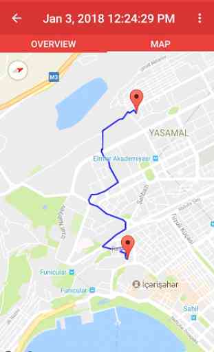 Schrittzähler & Wandern GPS Fitness Tracker 3