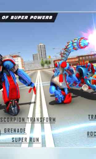 Scorpion Robot Transforming & Shooter-Spiele 3