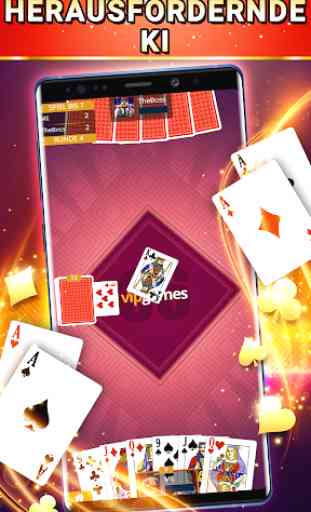 Sechsundsechzig bei VIP Games - 66 Kartenspiel 2