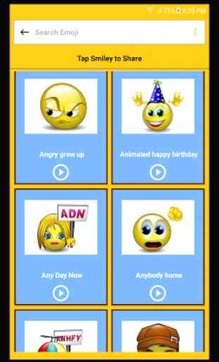 Smiley Face Emoji - New Animated Emojis Stickers 3