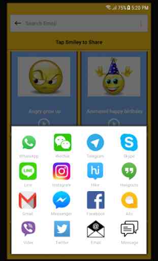 Smiley Face Emoji - New Animated Emojis Stickers 4