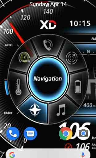 Speedometer Car Dashboard Video Wallpaper 2