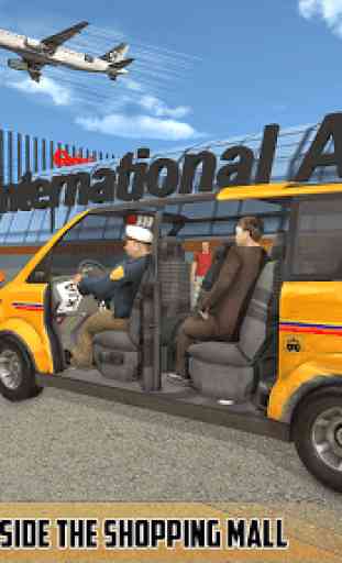 Stadtverkehr Taxi Autofahren: Airport Taxi Games 1