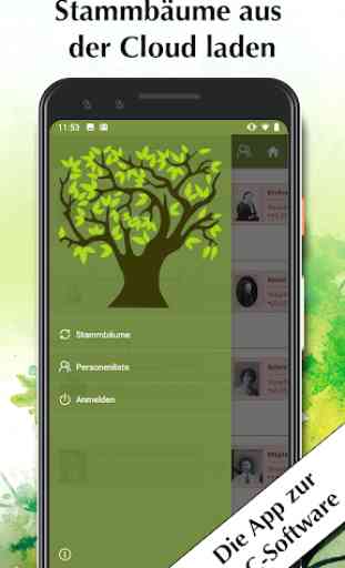 Stammbaum-Viewer – App zur Genealogie-PC-Software 1