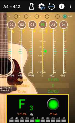 Stimmgerät für Gitarre - Guitar Tuner 1