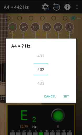 Stimmgerät für Gitarre - Guitar Tuner 4
