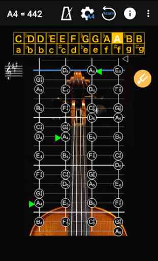 Stimmgerät für Violine - Violin Tuner 2