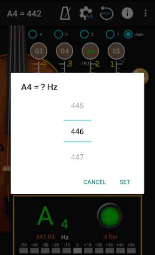 Stimmgerät für Violine - Violin Tuner 4