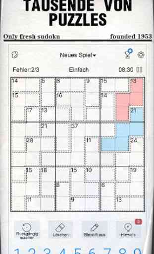 Sudoku - Kostenlose klassische Sudoku Puzzles 4