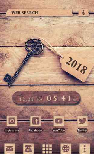 Süße Wallpaper Key to 2018 +HOME 1