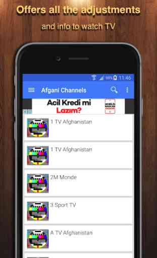 TV Afghanistan Kanaldaten 2