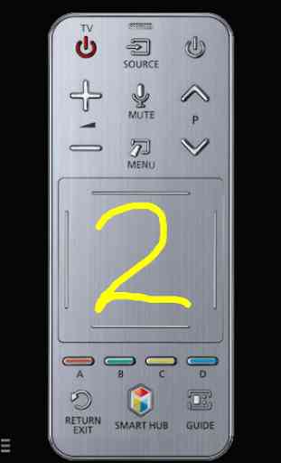 TV (Samsung) Smart Remote (w touchpad & keyboard) 3