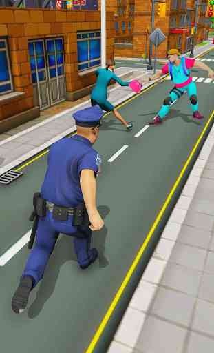 US Police Street Chase Runner 4
