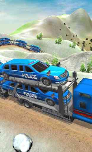 US Police Transporter Truck: Car Driving Games 1