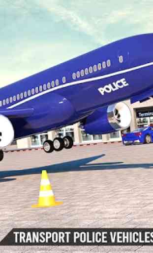 US Police Transporter Truck: Car Driving Games 2