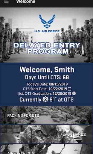 USAF Delayed Entry Program 1