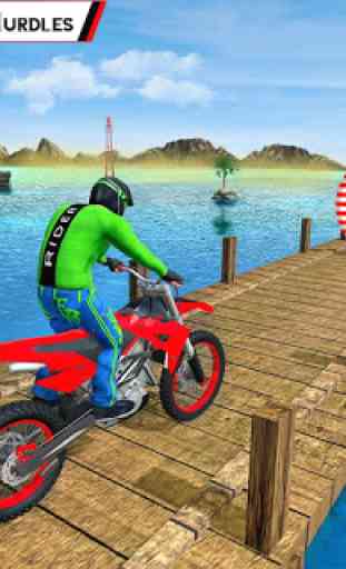 Water Games 3D: Stuntman Bike Water Stunts master 3