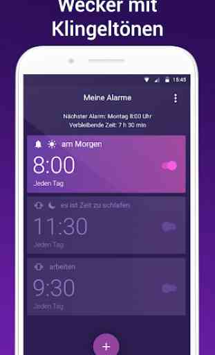 Wecker app mit musik - Alarm Clock 1