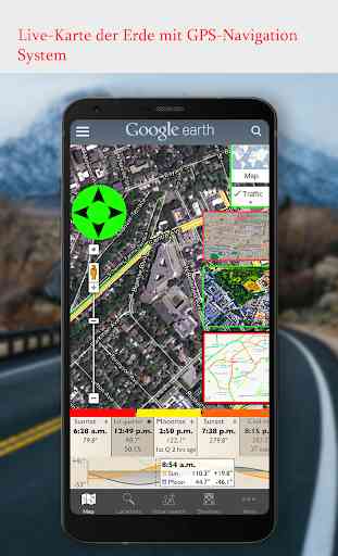 Welt Route Karte & GPS Kit 1