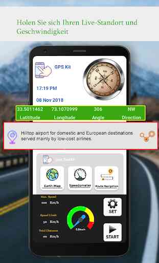 Welt Route Karte & GPS Kit 2