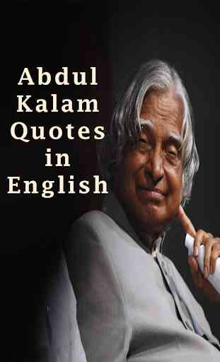Abdul kalam quotes - English 1