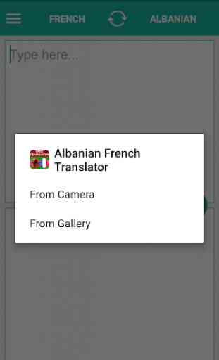 Albanisch Französisch Übersetzer 3
